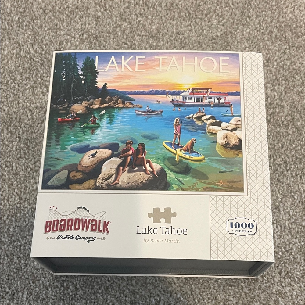 Boardwalk Puzzle Company Lake Tahoe 1000-Piece Puzzle